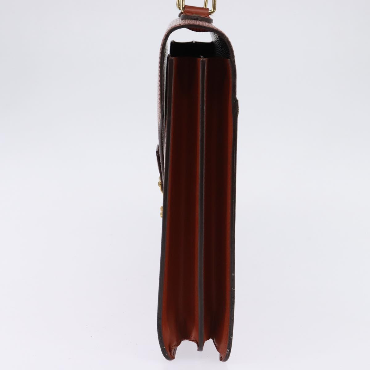 LOUIS VUITTON Epi Serviette Conseiller Briefcase Brown M54423 LV Auth ep10946