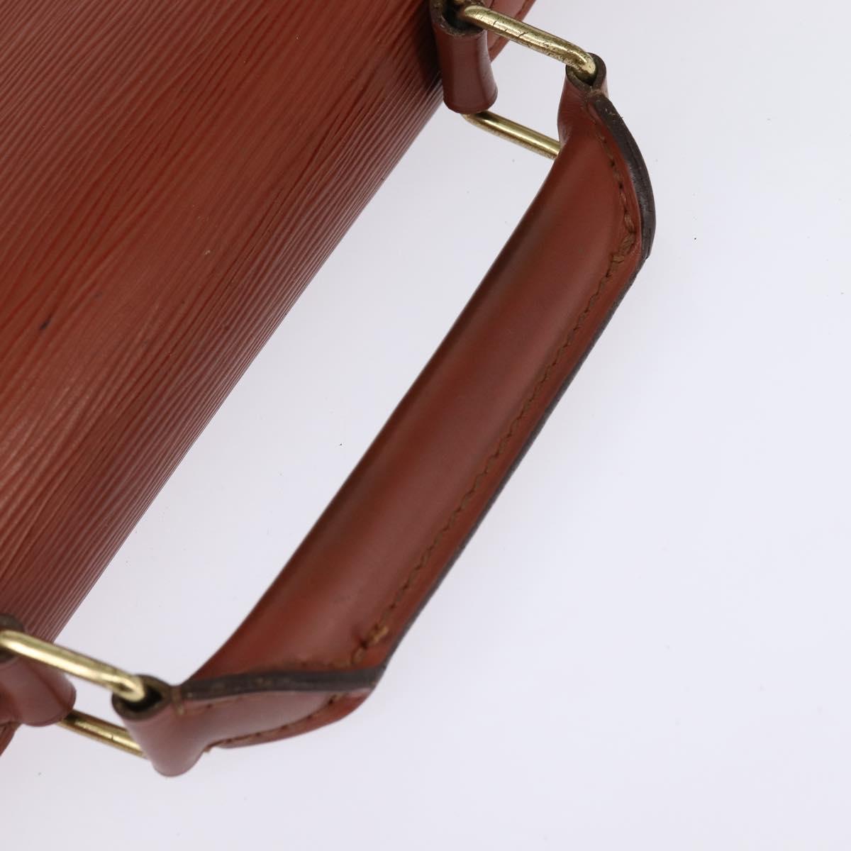 LOUIS VUITTON Epi Serviette Conseiller Briefcase Brown M54423 LV Auth ep10946