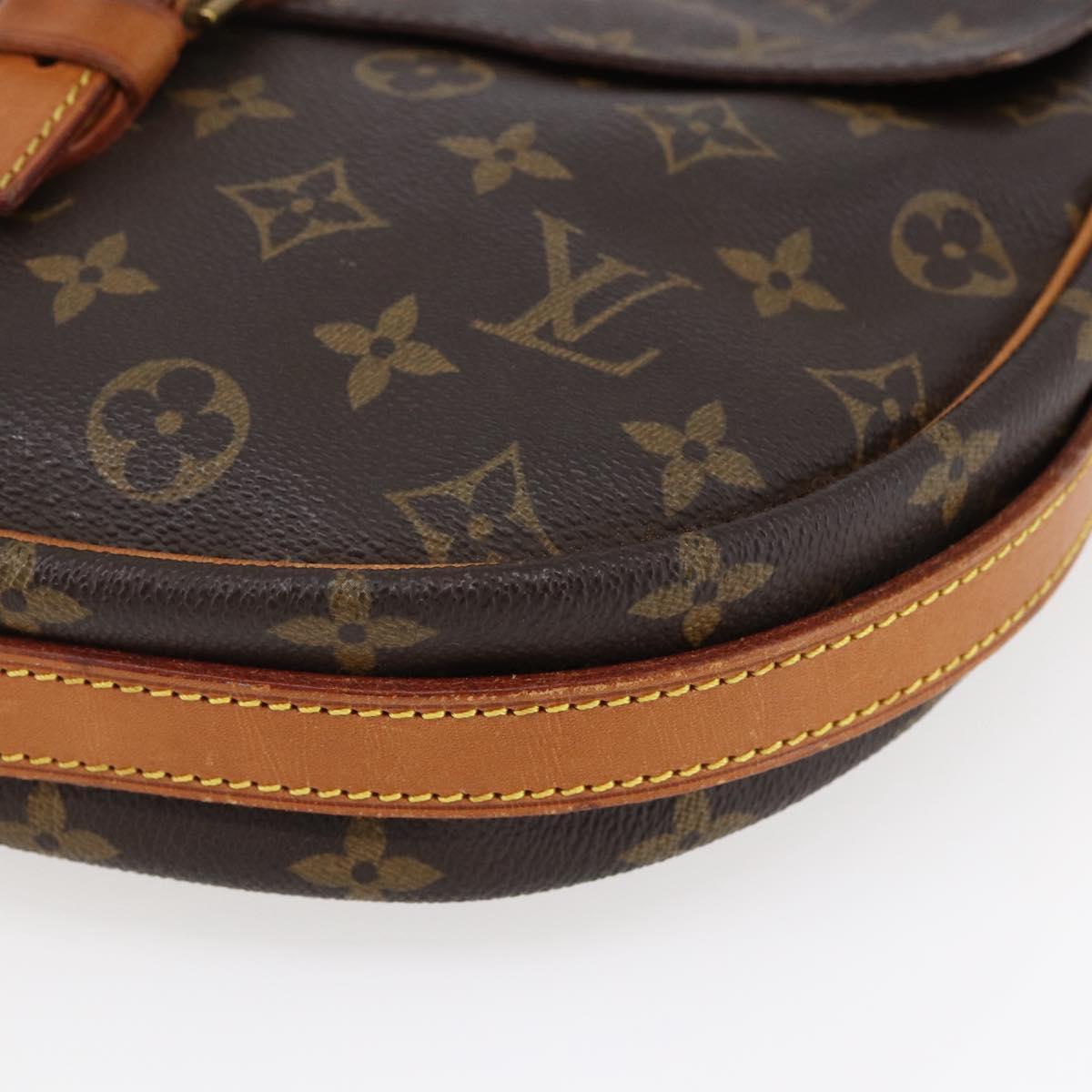 LOUIS VUITTON Monogram Jeune Fille GM Shoulder Bag M51225 LV Auth ep10947
