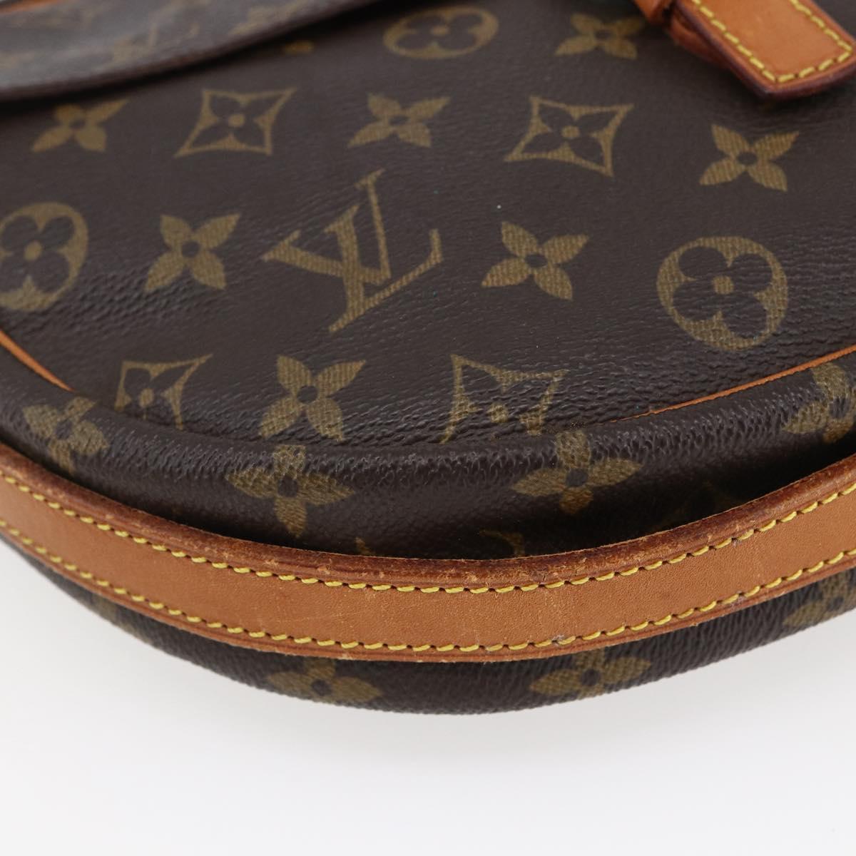 LOUIS VUITTON Monogram Jeune Fille GM Shoulder Bag M51225 LV Auth ep10947