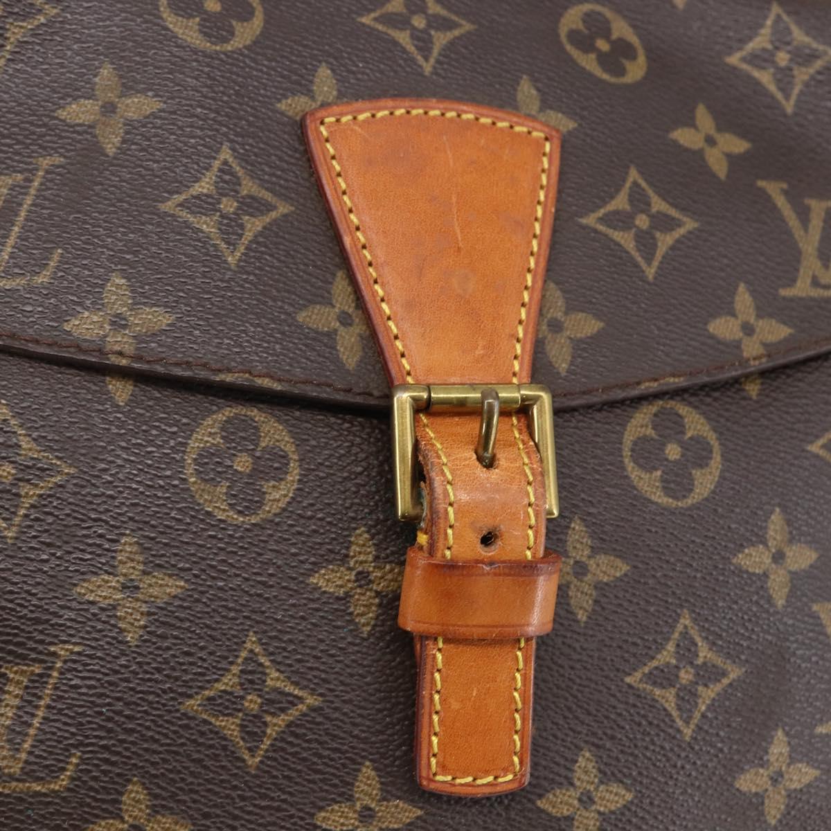LOUIS VUITTON Monogram Jeune Fille GM Shoulder Bag M51225 LV Auth ep10947