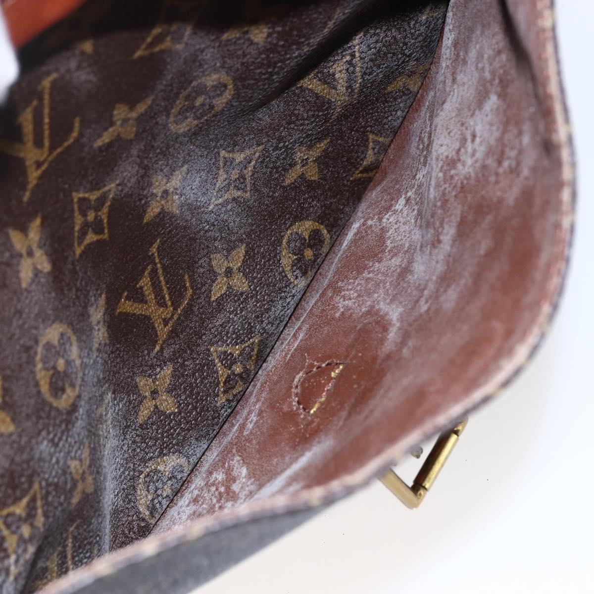 LOUIS VUITTON Monogram Jeune Fille GM Shoulder Bag M51225 LV Auth ep10947