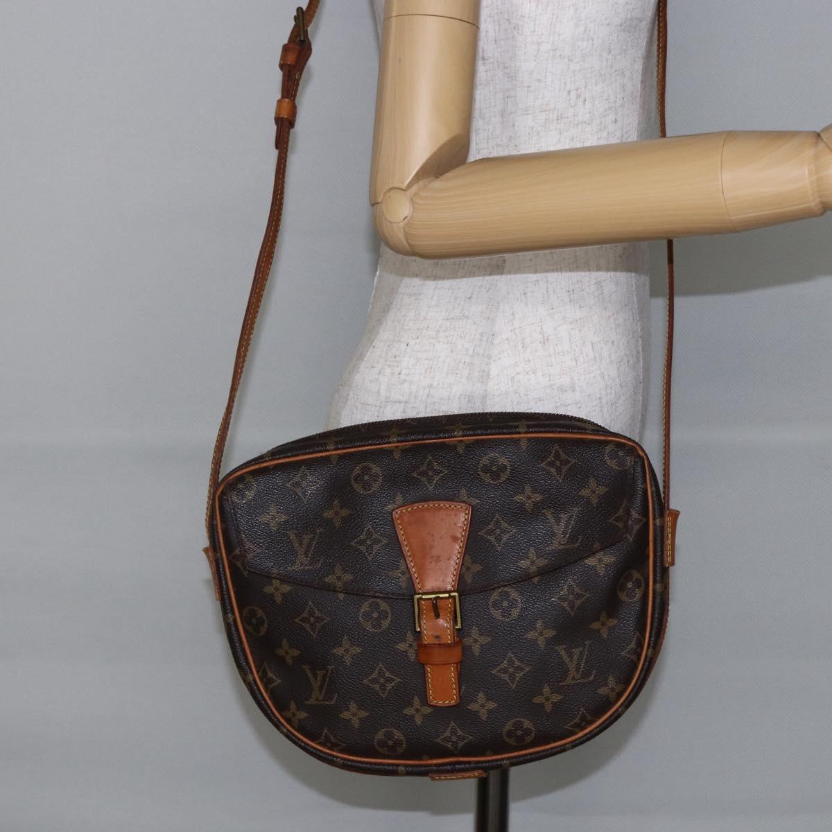 LOUIS VUITTON Monogram Jeune Fille GM Shoulder Bag M51225 LV Auth ep10947