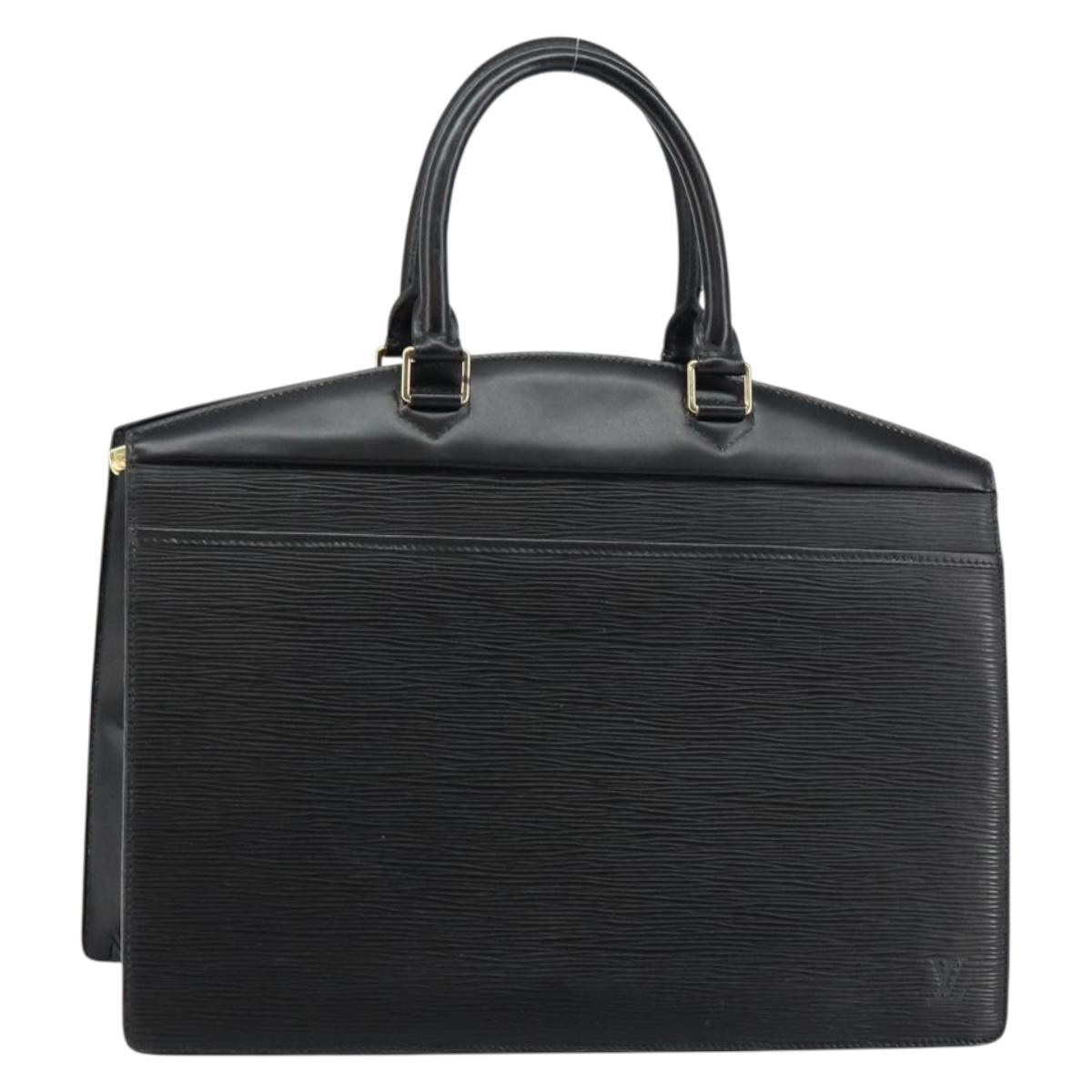 LOUIS VUITTON Epi Riviera Hand Bag Noir Black M48182 LV Auth ep10952
