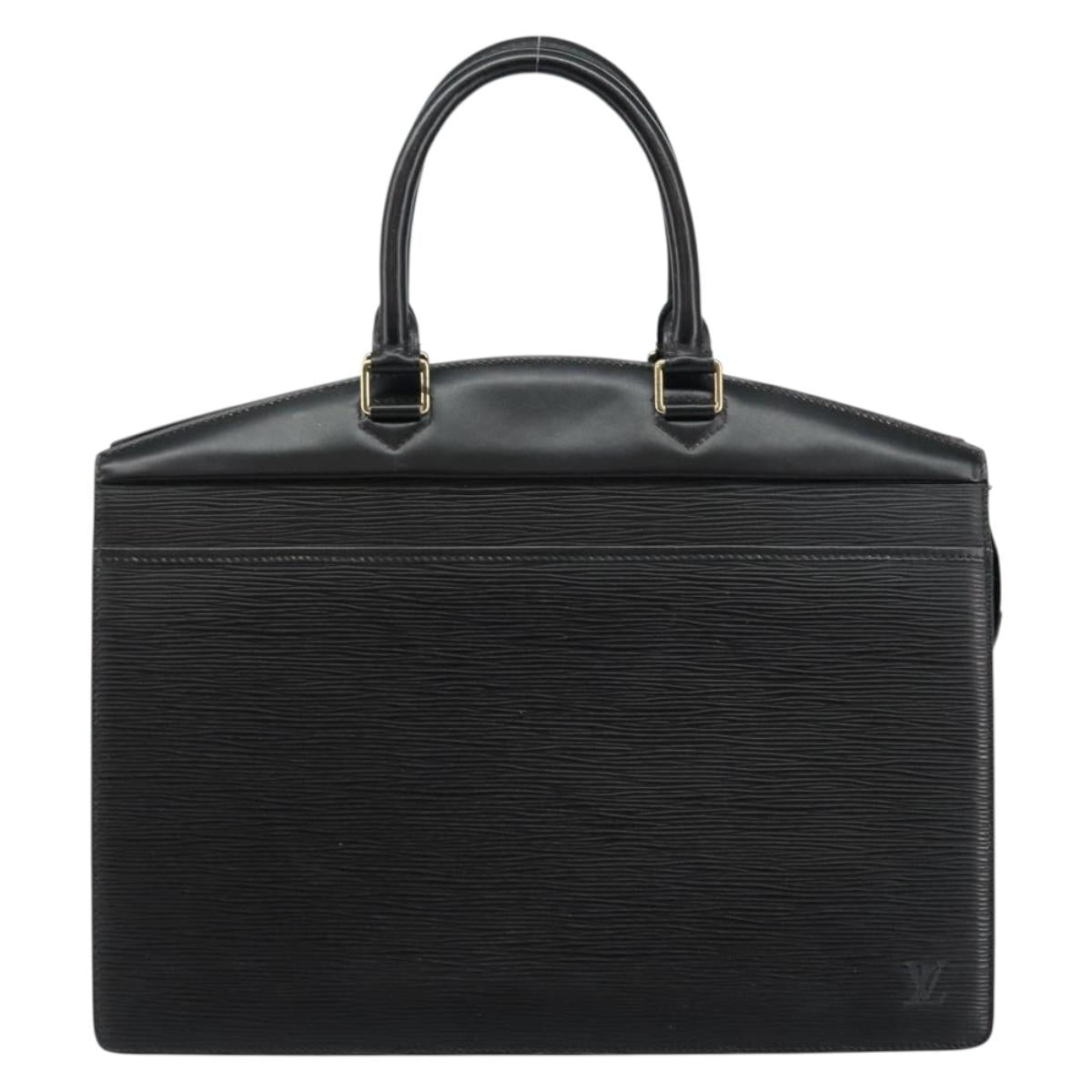 LOUIS VUITTON Epi Riviera Hand Bag Noir Black M48182 LV Auth ep10952
