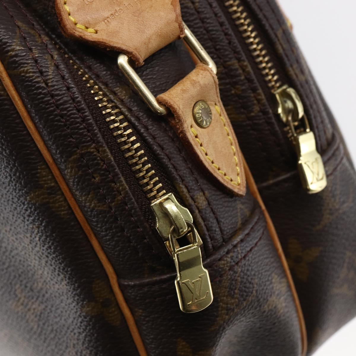 LOUIS VUITTON Monogram Reporter PM Shoulder Bag M45254 LV Auth ep10962