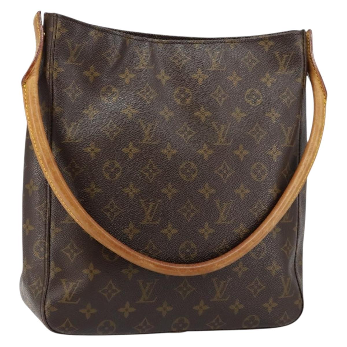 LOUIS VUITTON Monogram Looping GM Shoulder Bag M51145 LV Auth ep10967