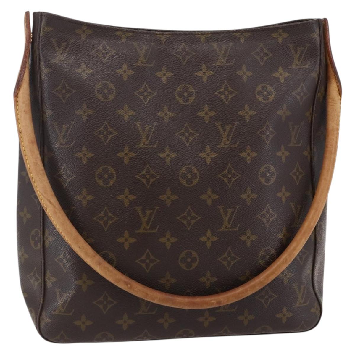 LOUIS VUITTON Monogram Looping GM Shoulder Bag M51145 LV Auth ep10972