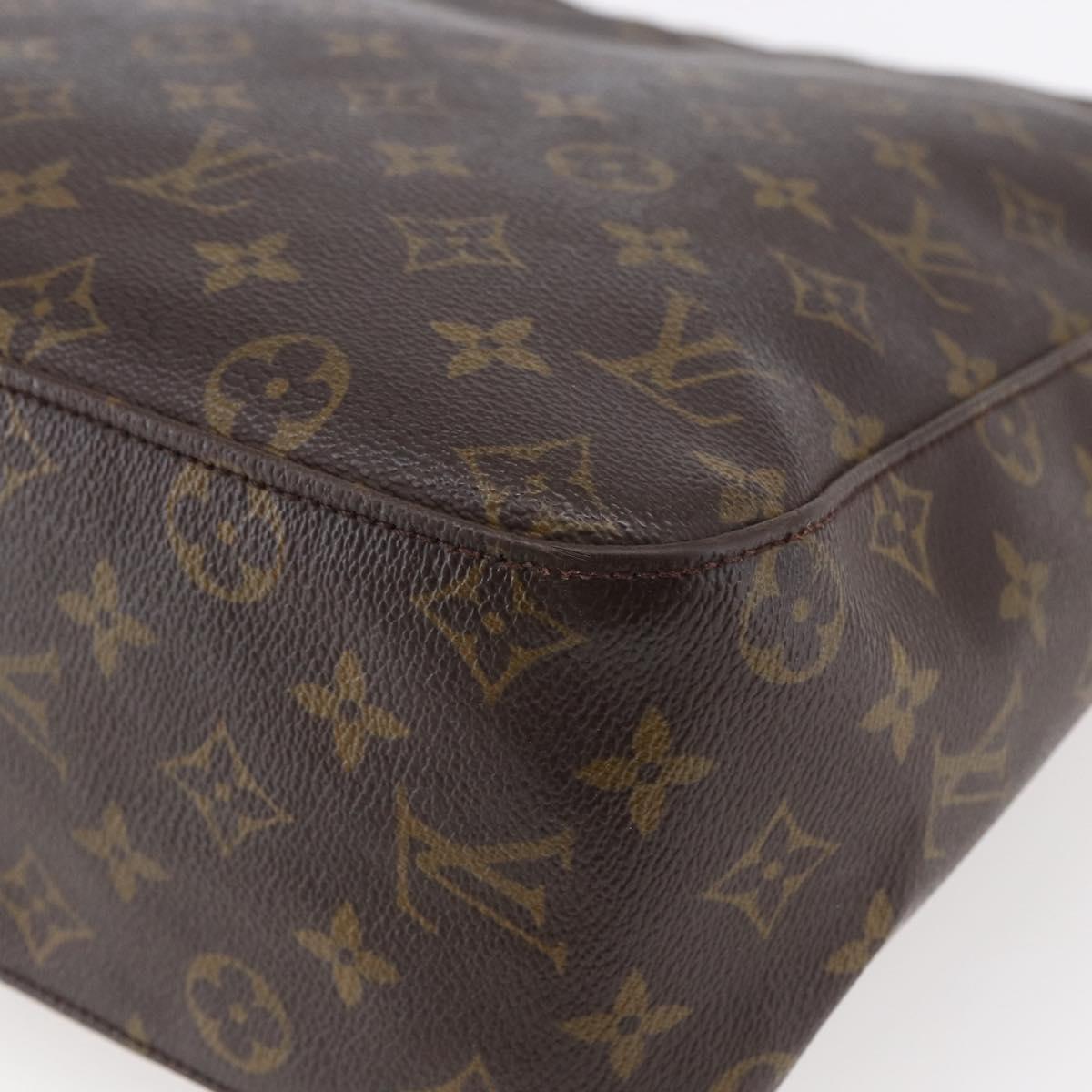 LOUIS VUITTON Monogram Looping GM Shoulder Bag M51145 LV Auth ep10972