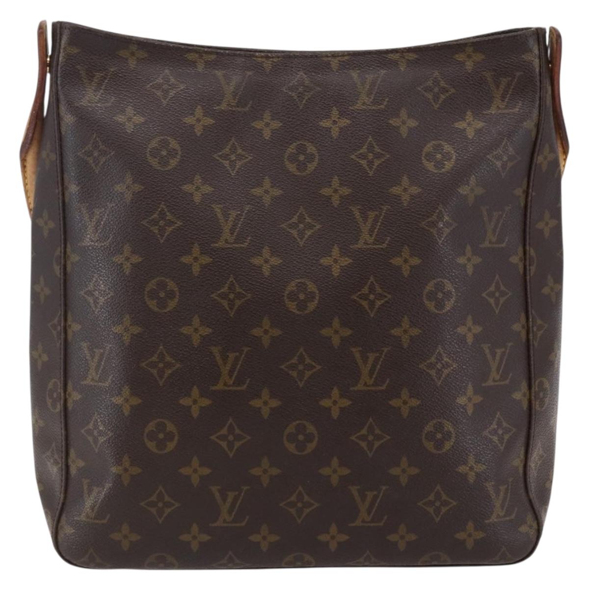 LOUIS VUITTON Monogram Looping GM Shoulder Bag M51145 LV Auth ep10972