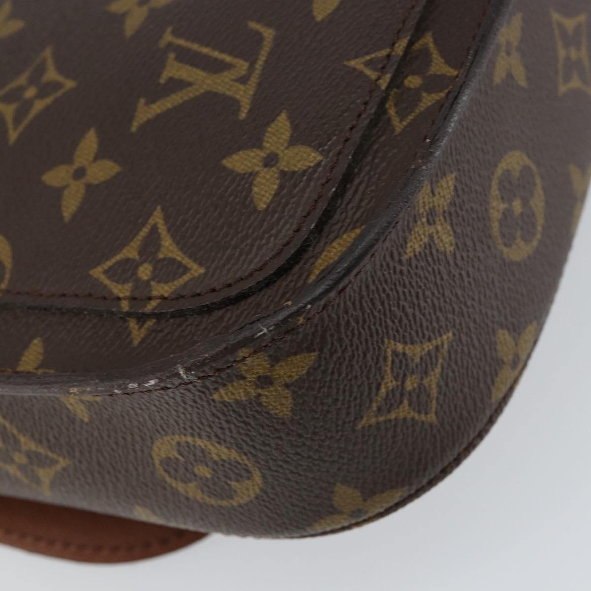 LOUIS VUITTON Monogram Saint Cloud MM Shoulder Bag M51243 LV Auth ep10974
