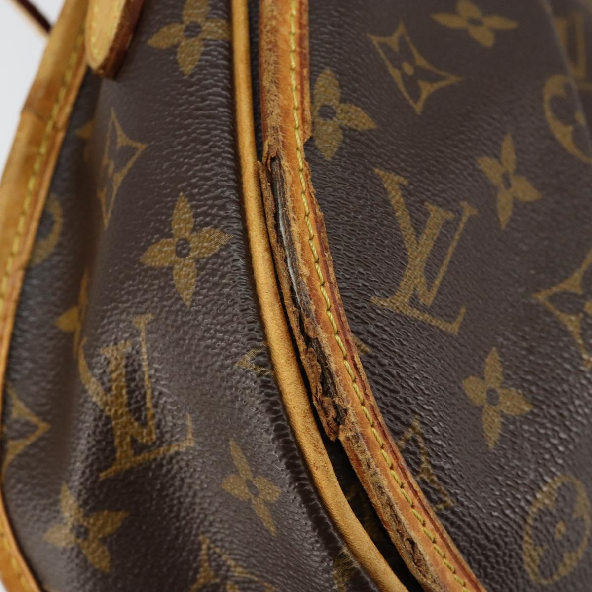 LOUIS VUITTON Monogram Menilmontant PM Shoulder Bag M40474 LV Auth ep10977