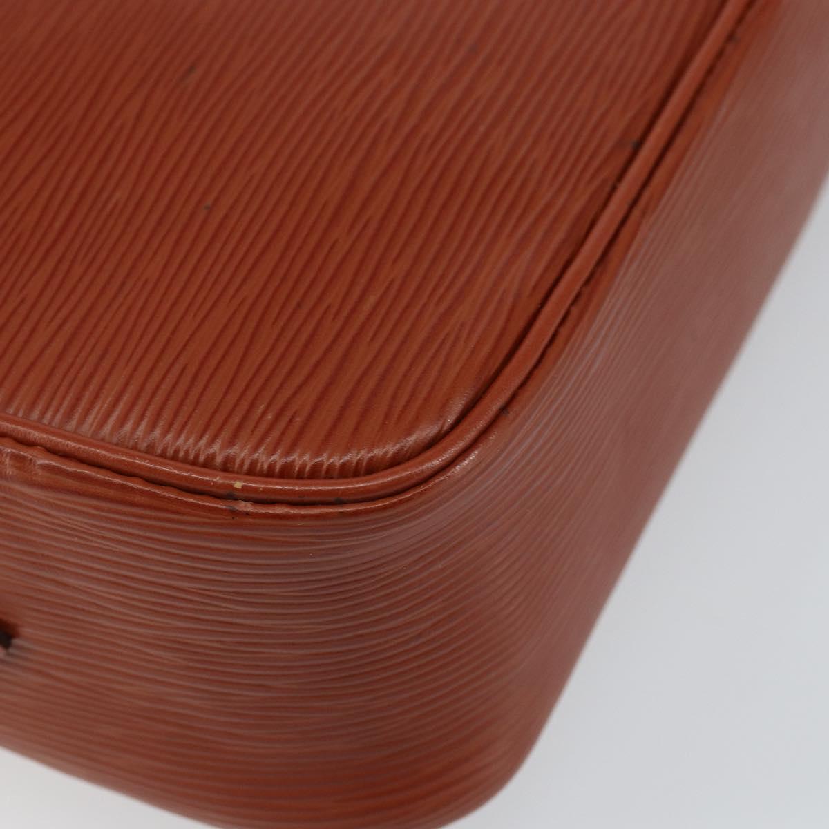 LOUIS VUITTON Epi Trocadero 27 Shoulder Bag Brown M52313 LV Auth ep10982