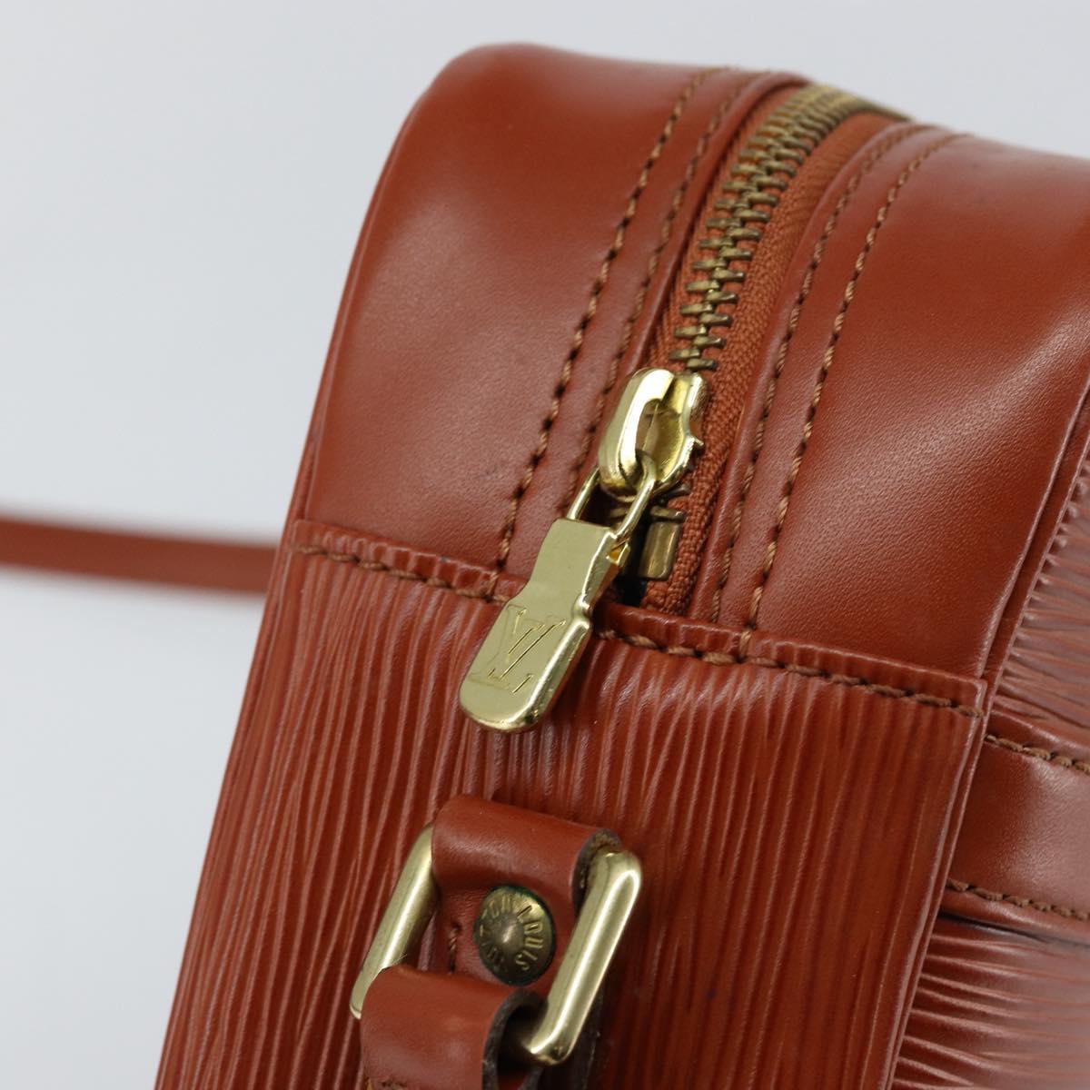 LOUIS VUITTON Epi Trocadero 27 Shoulder Bag Brown M52313 LV Auth ep10982