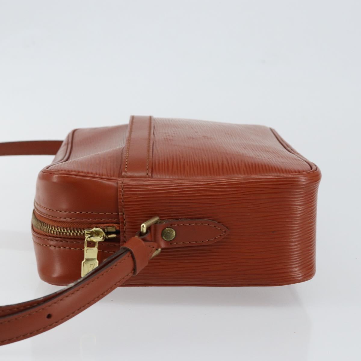 LOUIS VUITTON Epi Trocadero 27 Shoulder Bag Brown M52313 LV Auth ep10982