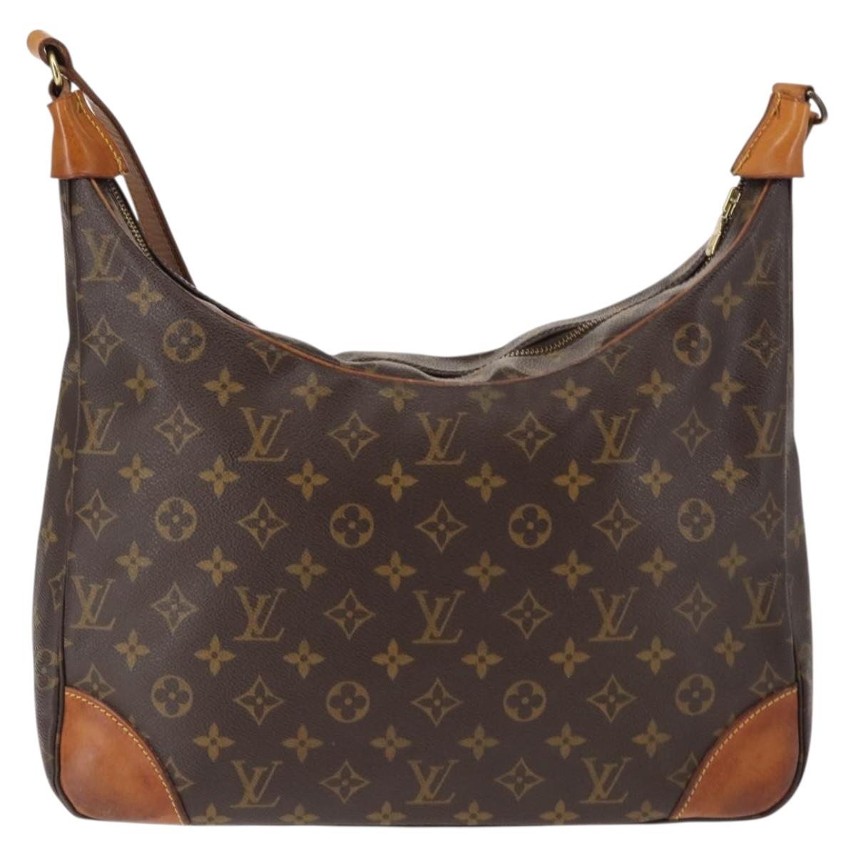 LOUIS VUITTON Monogram Boulogne 35 Shoulder Bag M51260 LV Auth ep10989
