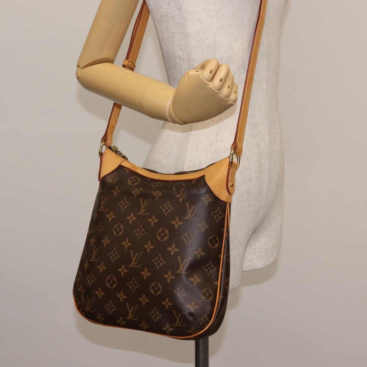 LOUIS VUITTON Monogram Odeon PM Shoulder Bag M56390 LV Auth ep10996