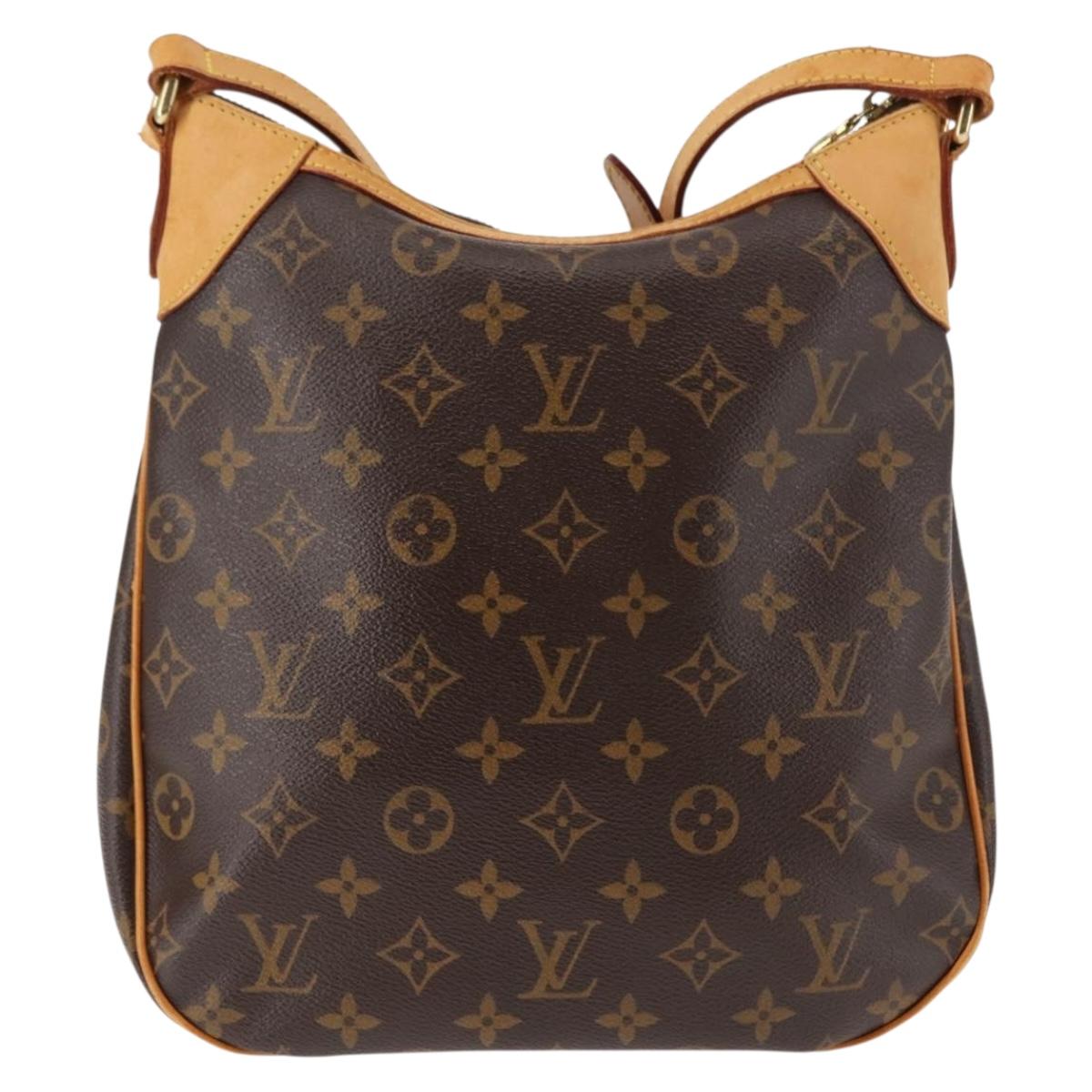 LOUIS VUITTON Monogram Odeon PM Shoulder Bag M56390 LV Auth ep10996