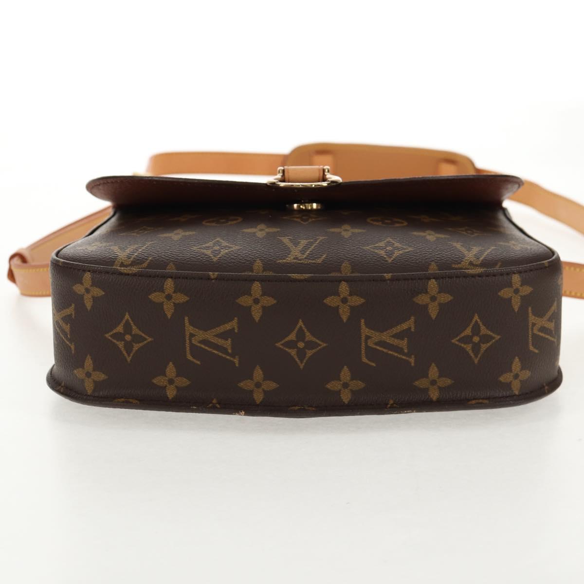 LOUIS VUITTON Monogram Saint Cloud GM Shoulder Bag M51242 LV Auth ep10998V