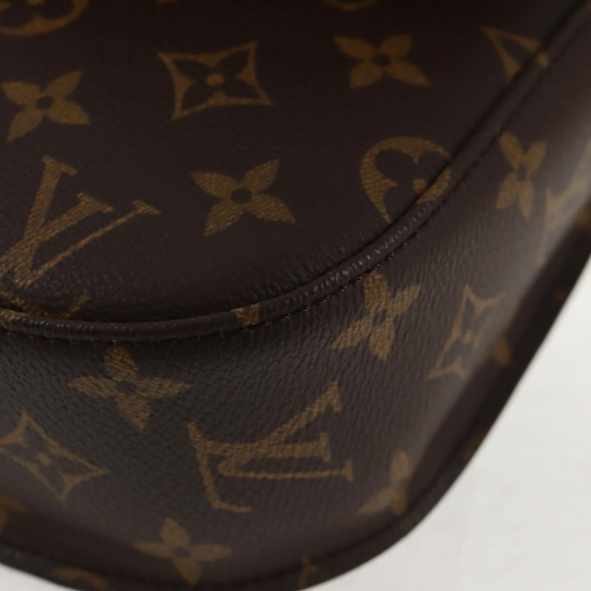 LOUIS VUITTON Monogram Saint Cloud GM Shoulder Bag M51242 LV Auth ep10998A