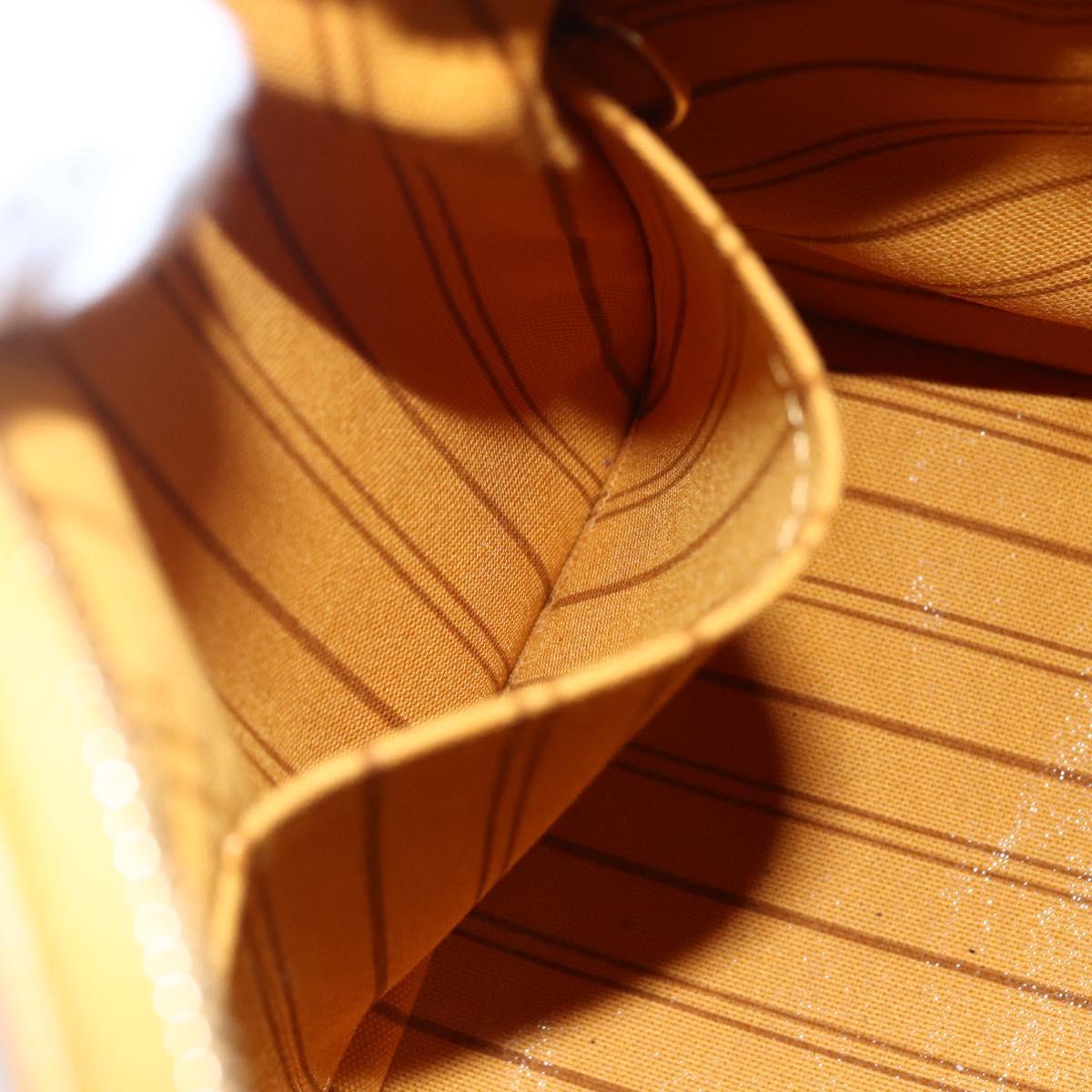 LOUIS VUITTON Empreinte Speedy Bandouliere 25 Bag Saffron M40904 LV Auth ep10999