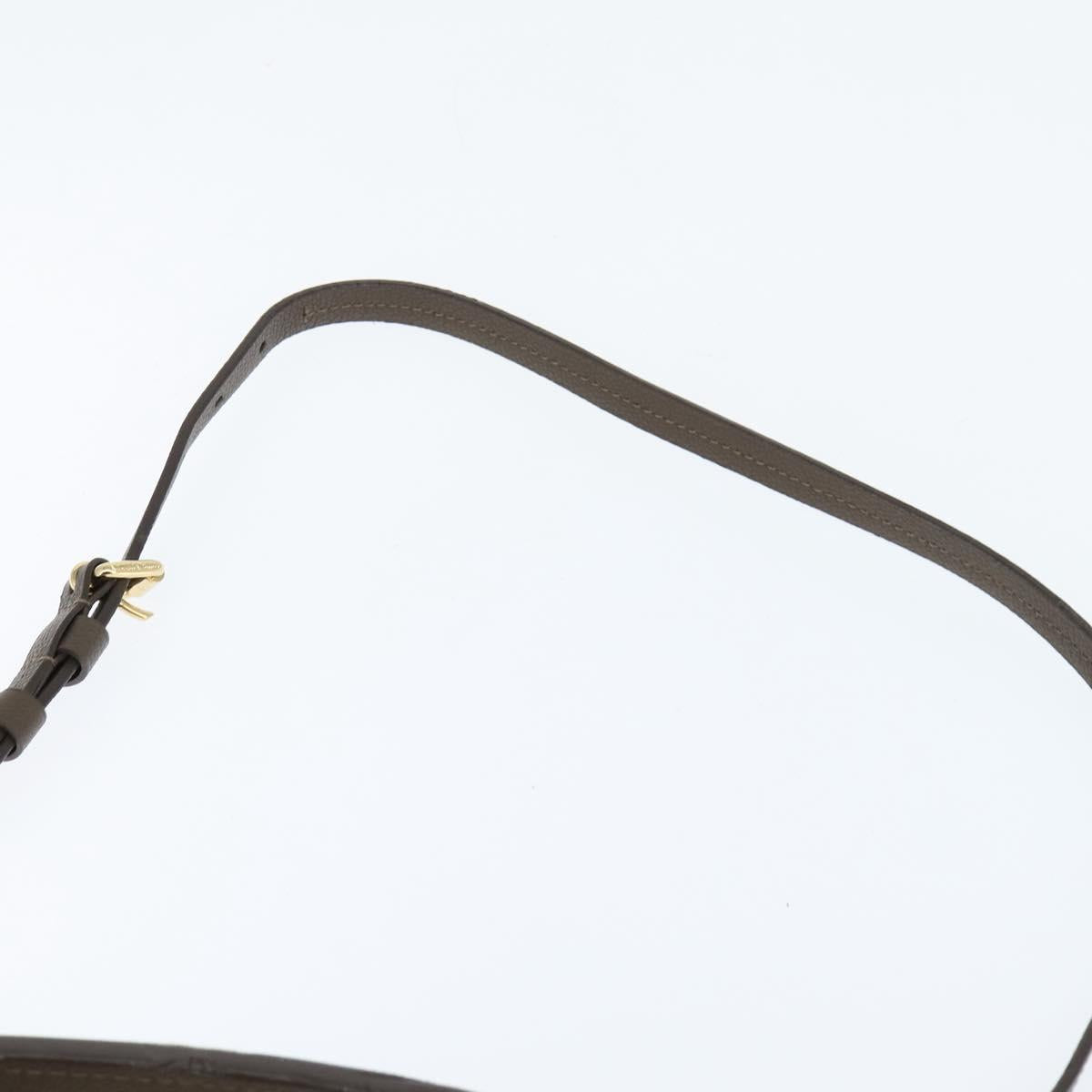 LOUIS VUITTON Monogram Empreinte Audacieuse GM Shoulder Bag Tail LV Auth ep11001