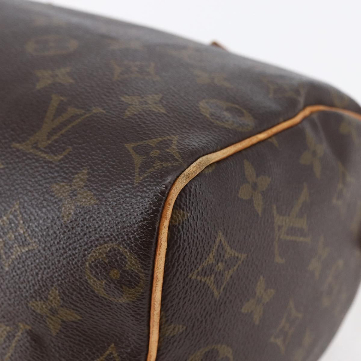 LOUIS VUITTON Monogram Speedy 25 Hand Bag M41528 LV Auth ep11003