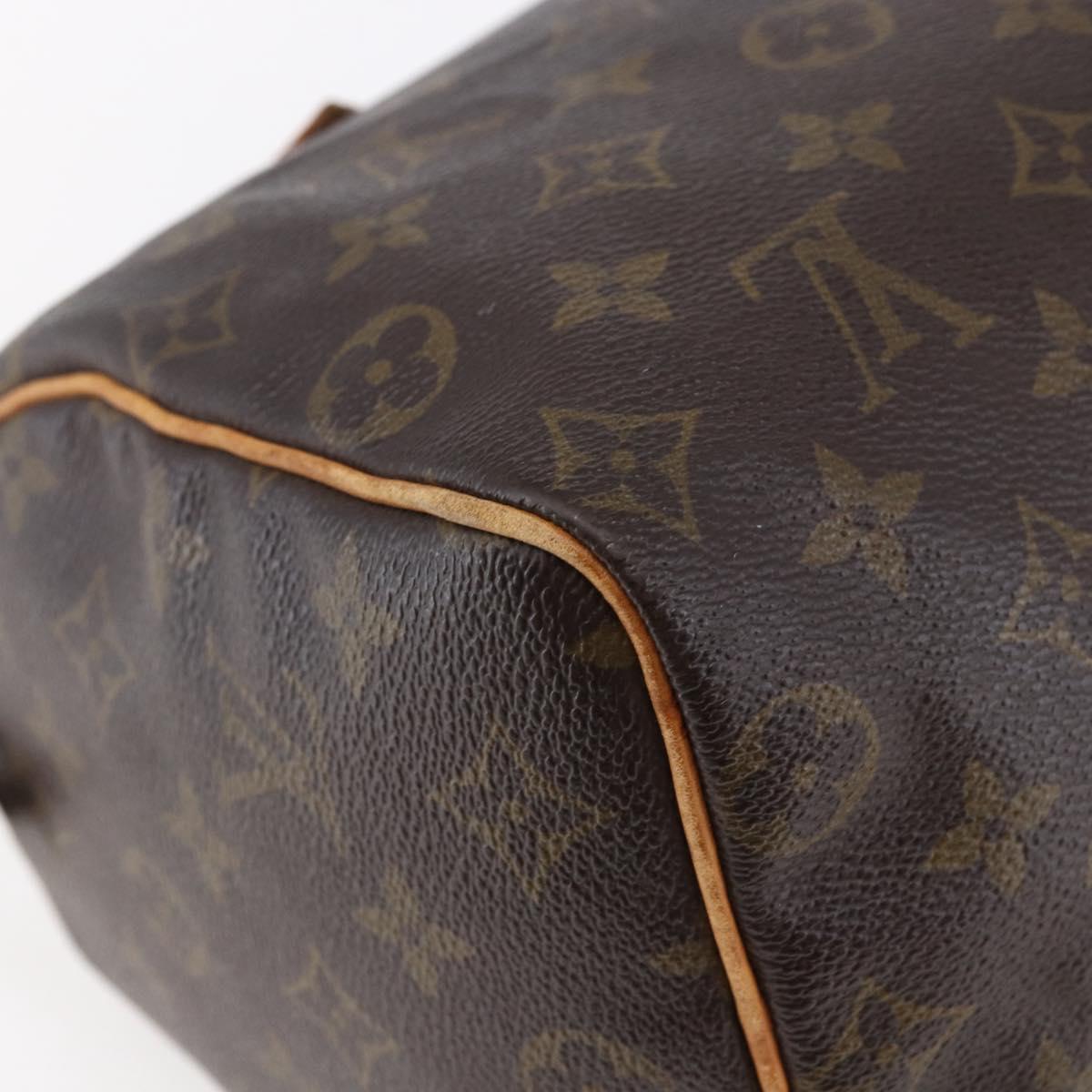 LOUIS VUITTON Monogram Speedy 25 Hand Bag M41528 LV Auth ep11003