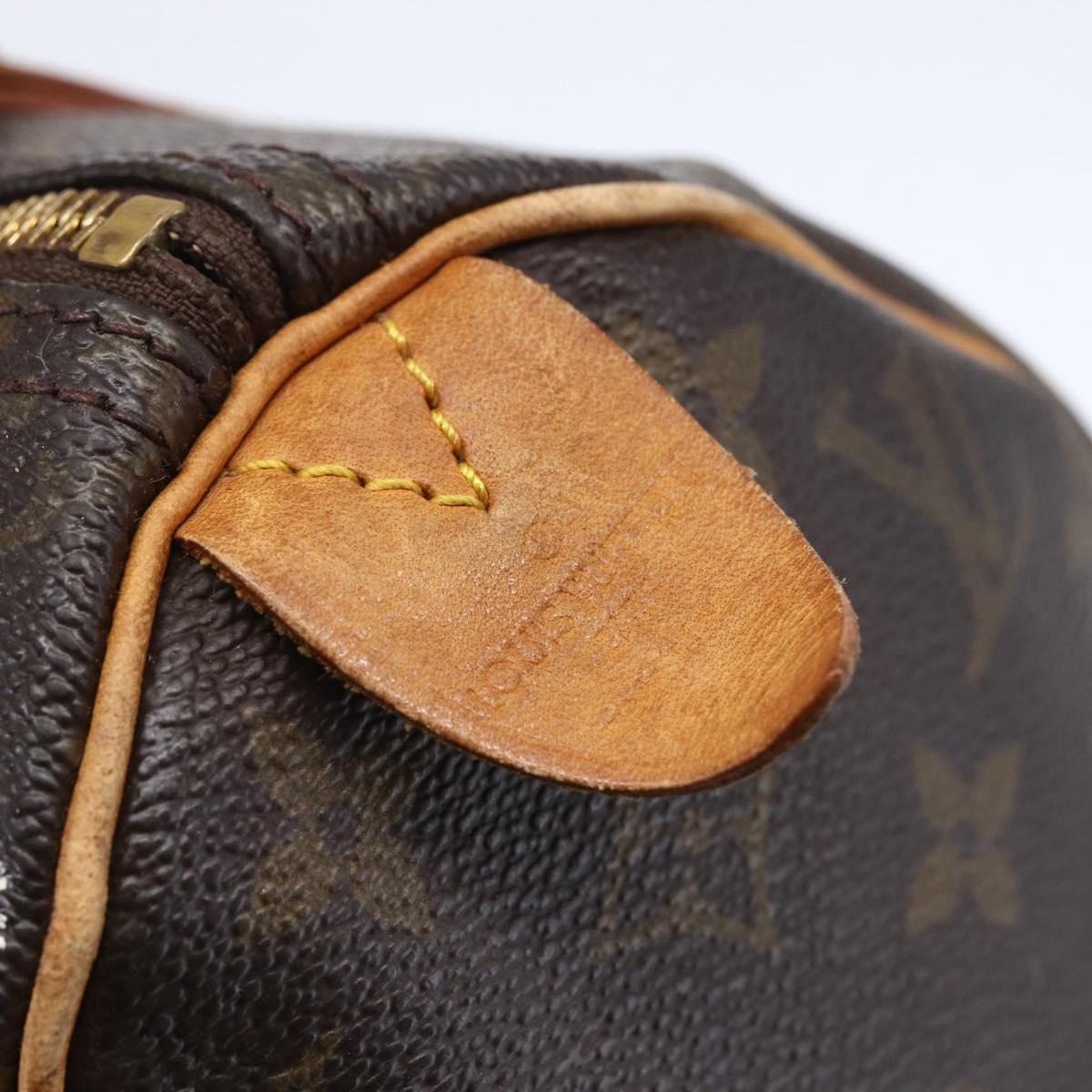 LOUIS VUITTON Monogram Speedy 25 Hand Bag M41528 LV Auth ep11003