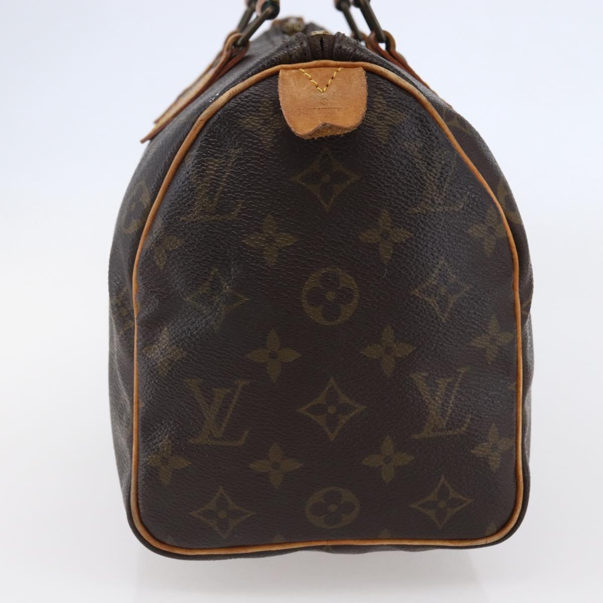 LOUIS VUITTON Monogram Speedy 25 Hand Bag M41528 LV Auth ep11003