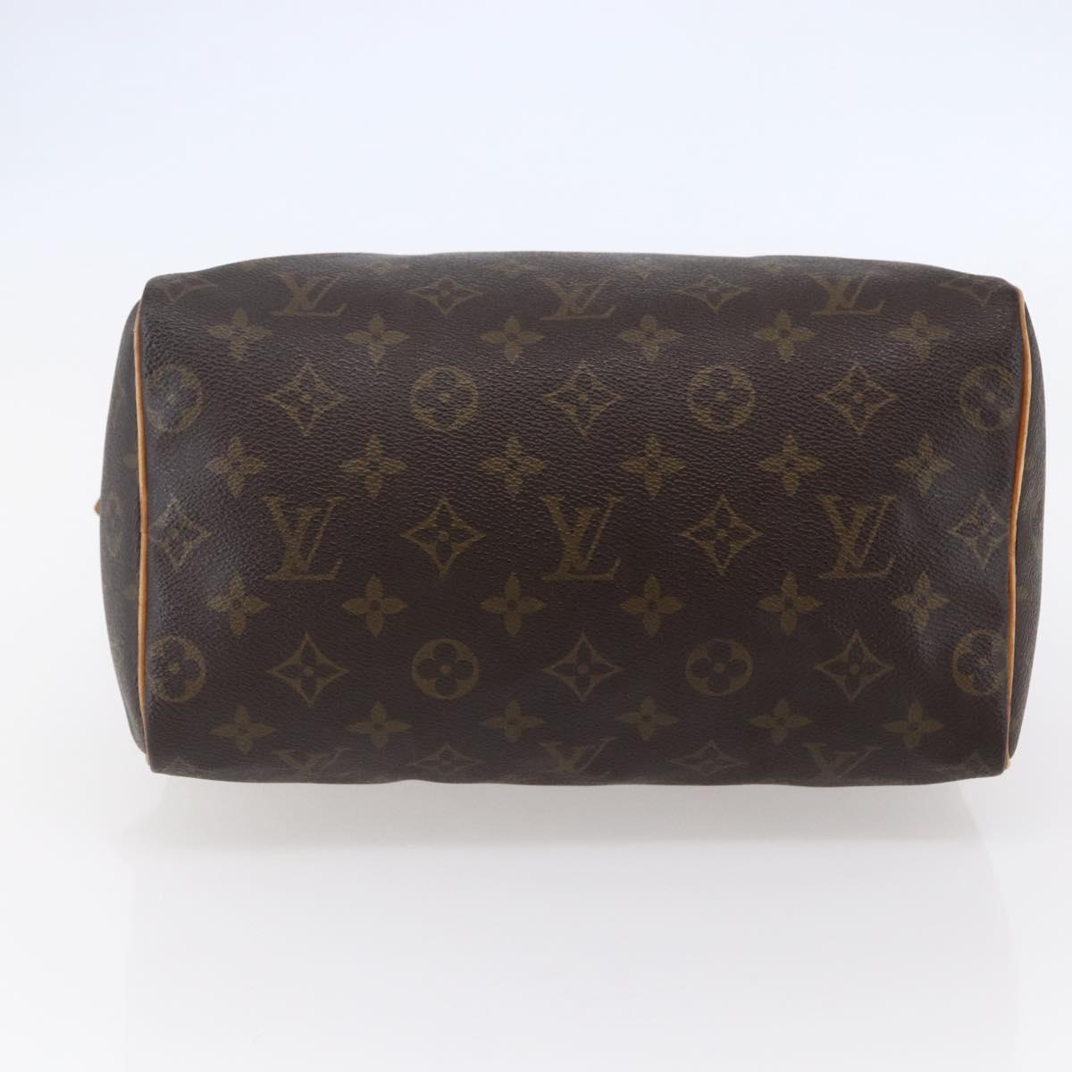 LOUIS VUITTON Monogram Speedy 25 Hand Bag M41528 LV Auth ep11003