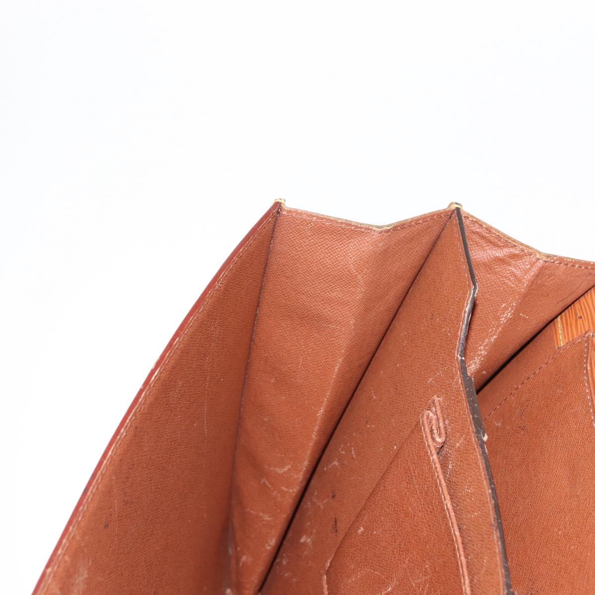 LOUIS VUITTON Epi Serviette Conseiller Briefcase Brown M54423 LV Auth ep11024