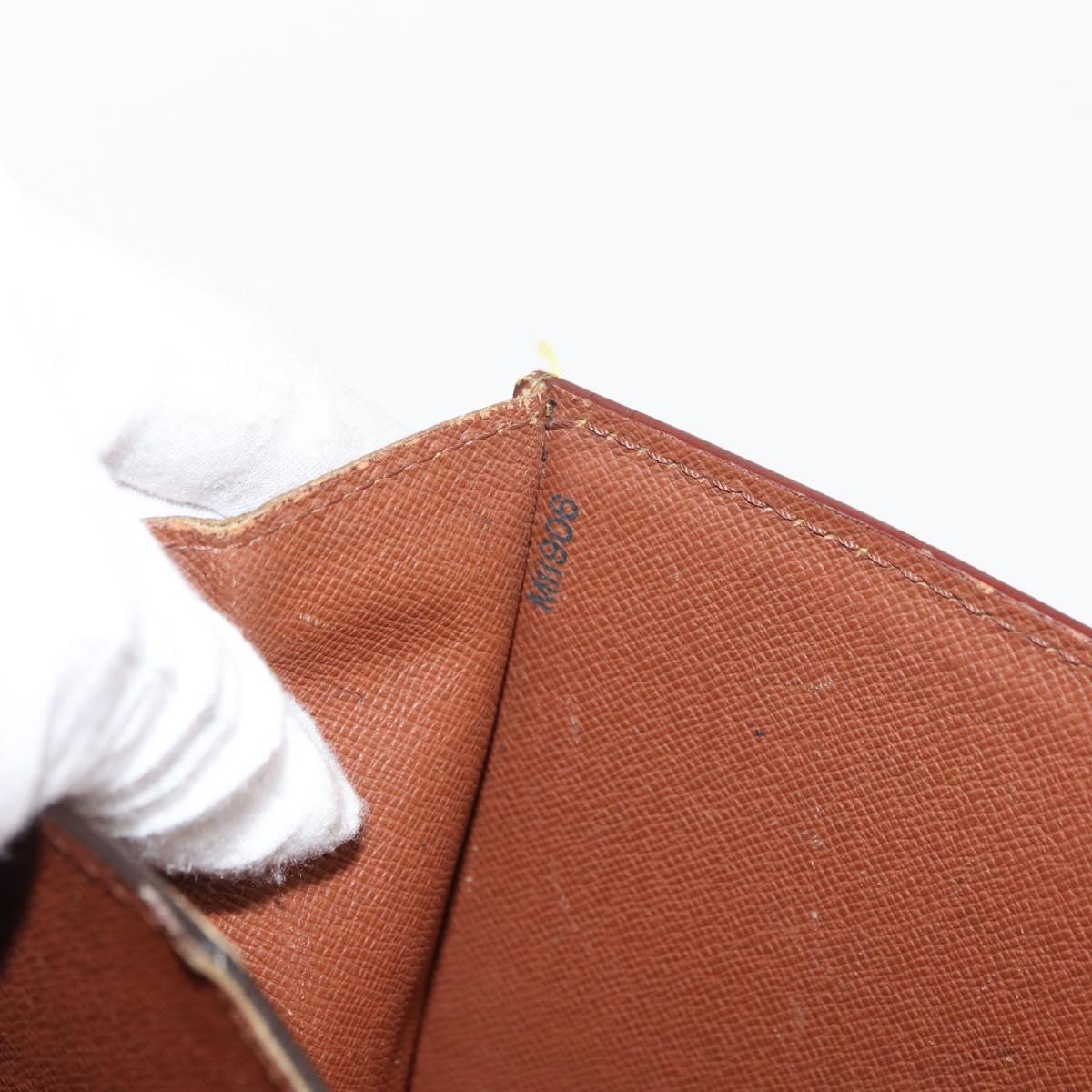 LOUIS VUITTON Epi Serviette Conseiller Briefcase Brown M54423 LV Auth ep11024