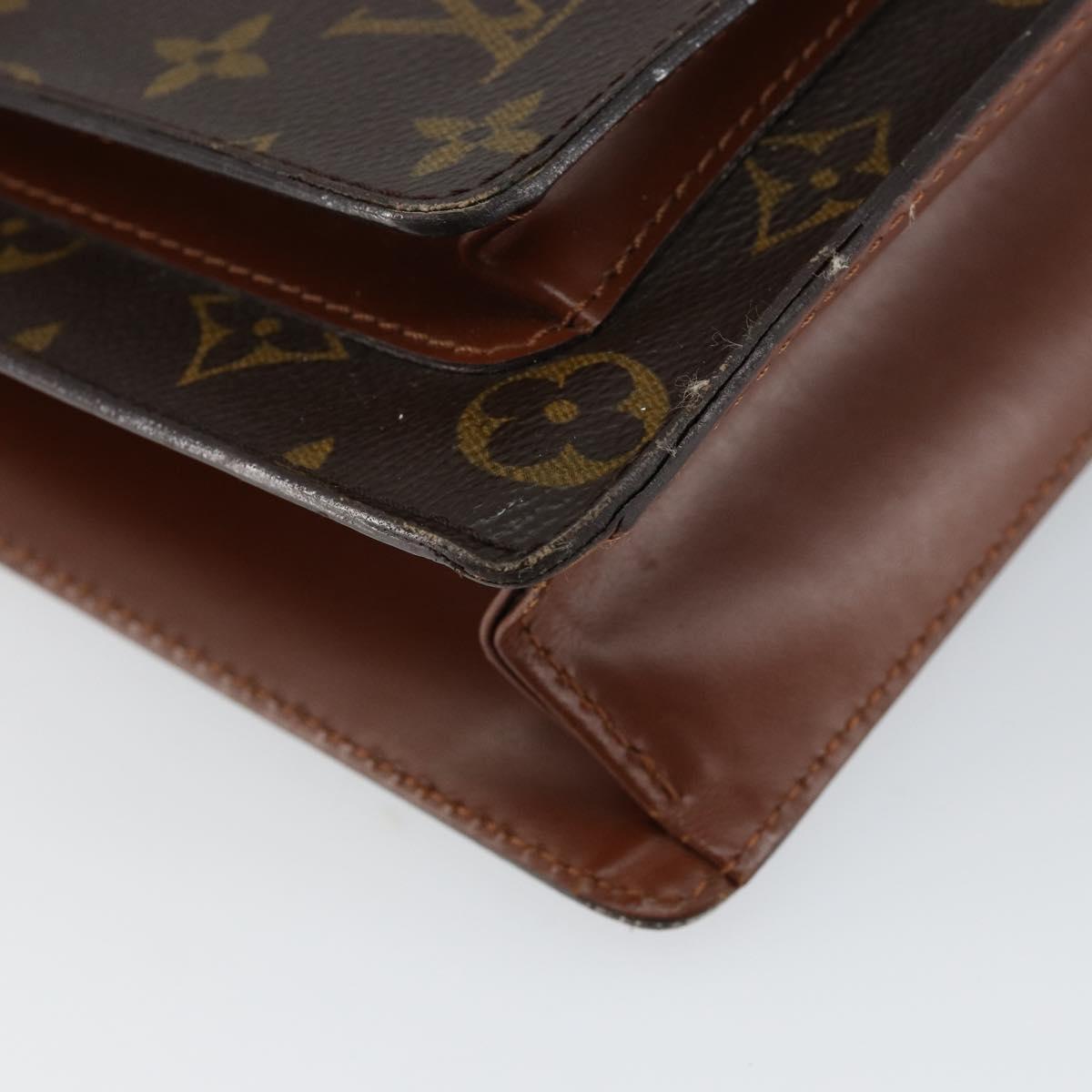 LOUIS VUITTON Monogram Monceau 28 Hand Bag M51185 LV Auth ep11025