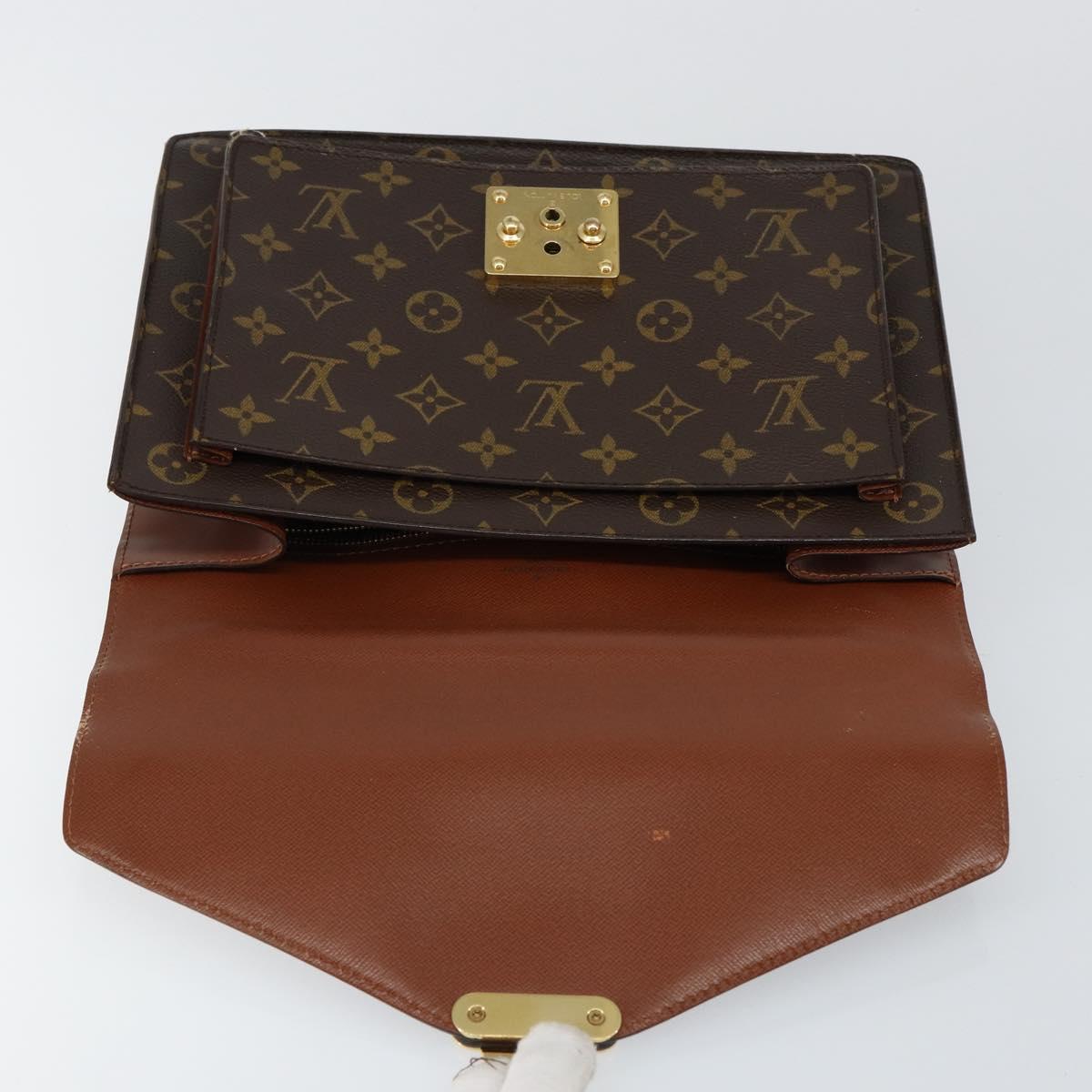 LOUIS VUITTON Monogram Monceau 28 Hand Bag M51185 LV Auth ep11025