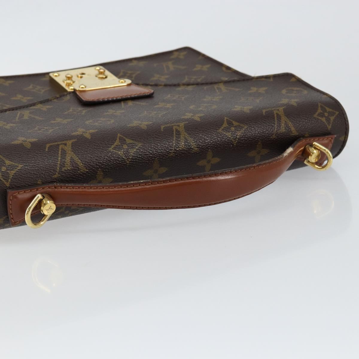 LOUIS VUITTON Monogram Monceau 28 Hand Bag M51185 LV Auth ep11025