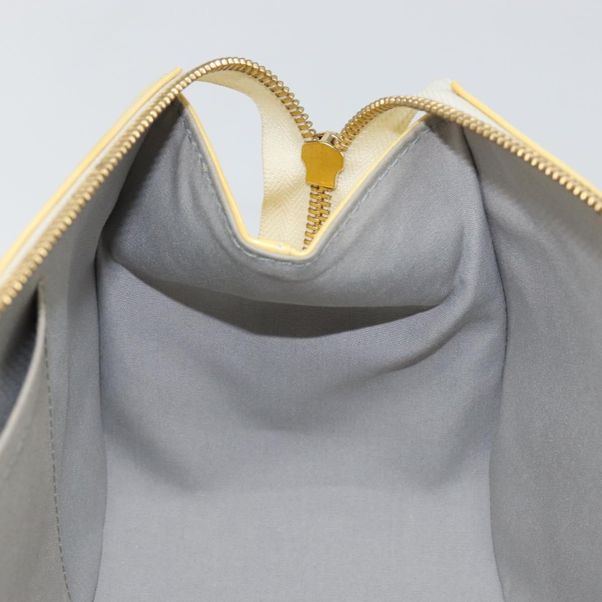 LOUIS VUITTON Monogram Vernis Rosewood Avenue Hand Bag Perle M93508 Auth ep11026