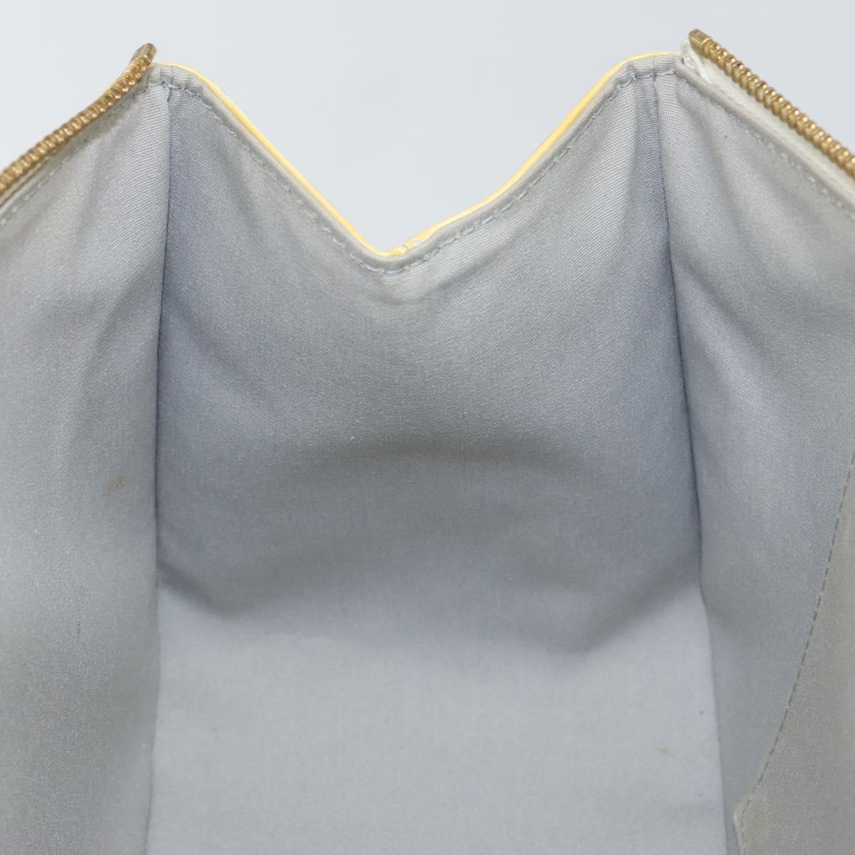 LOUIS VUITTON Monogram Vernis Rosewood Avenue Hand Bag Perle M93508 Auth ep11026