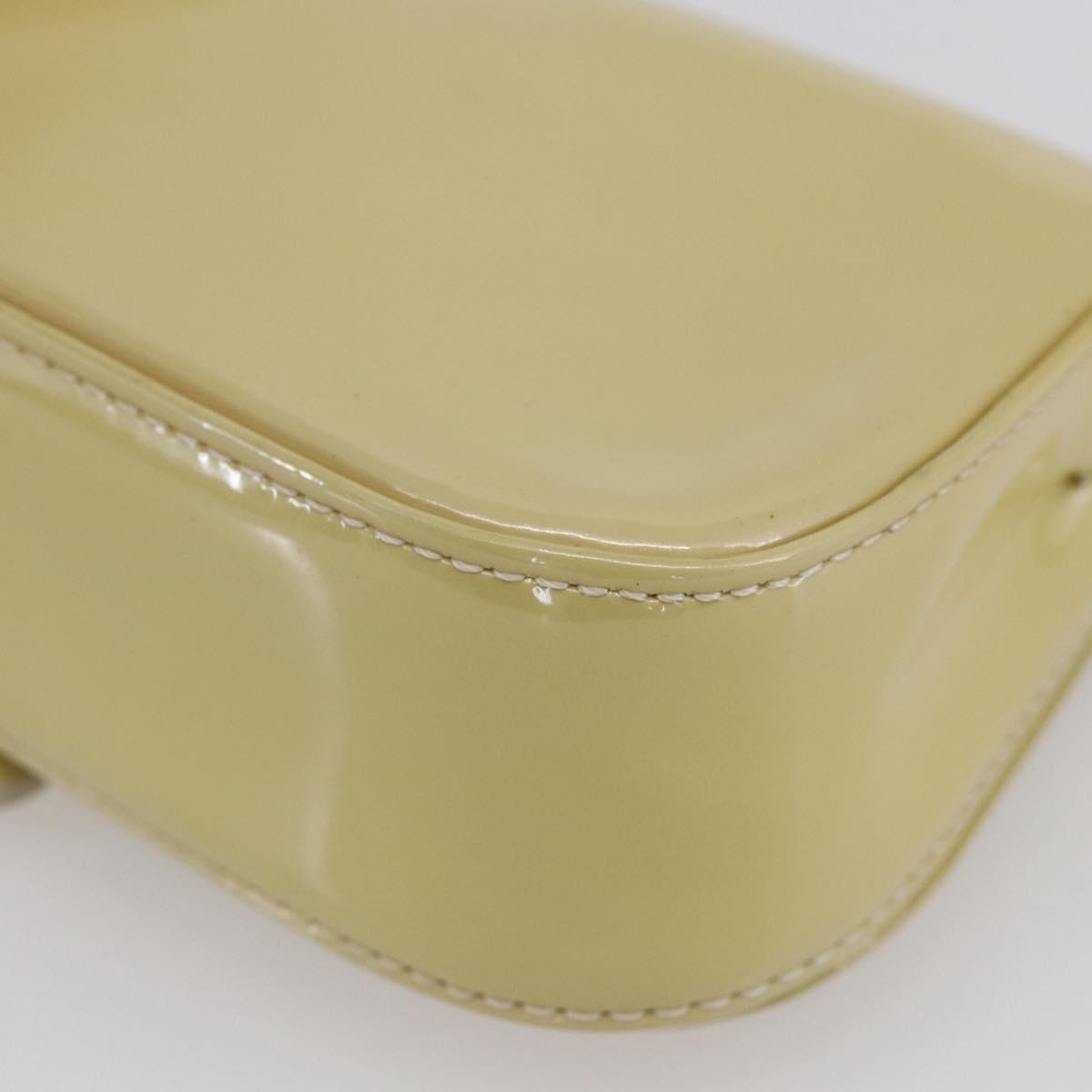 LOUIS VUITTON Monogram Vernis Pochette Sobie Bag Broncorail M93489 Auth ep11027A