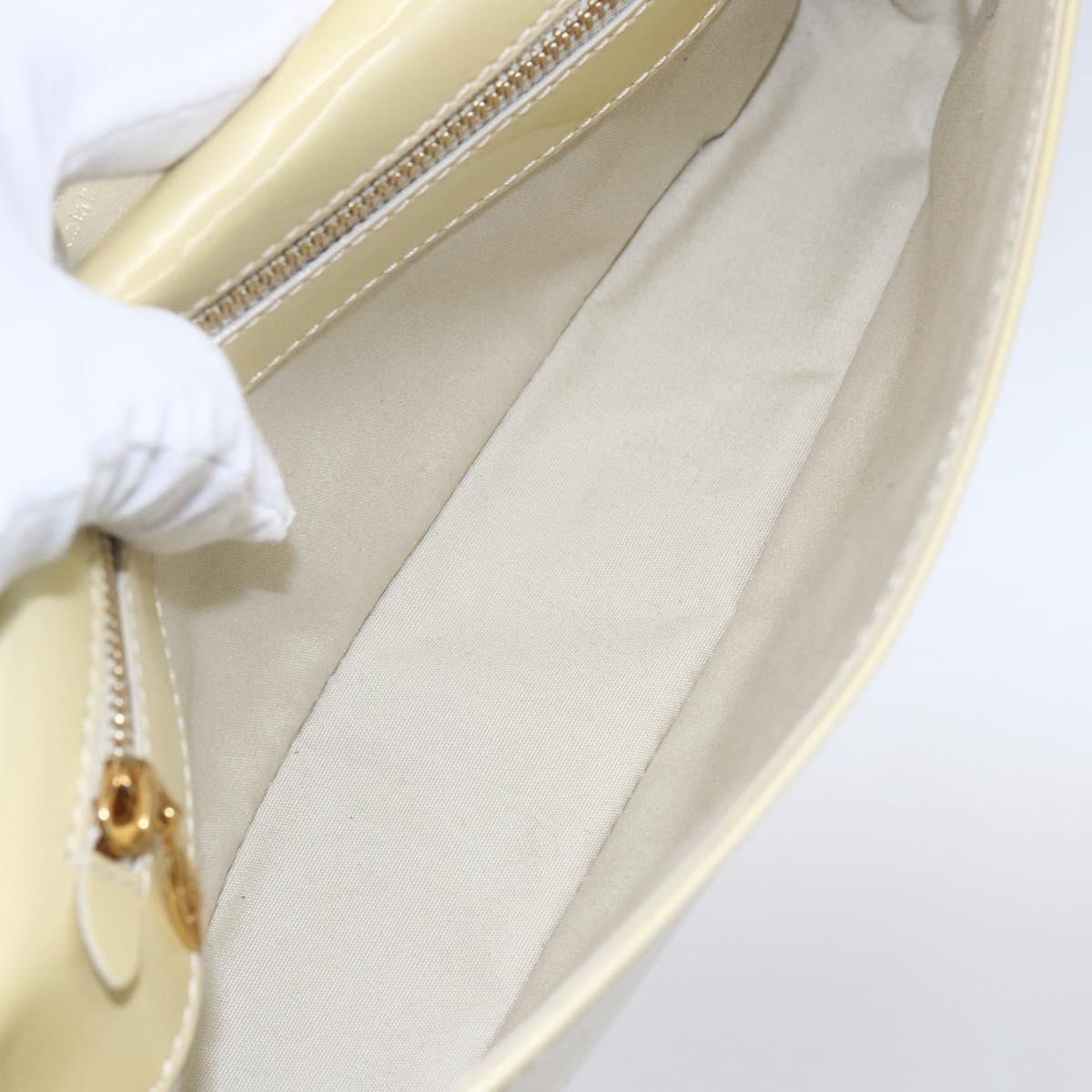 LOUIS VUITTON Monogram Vernis Pochette Sobie Bag Broncorail M93489 Auth ep11027A
