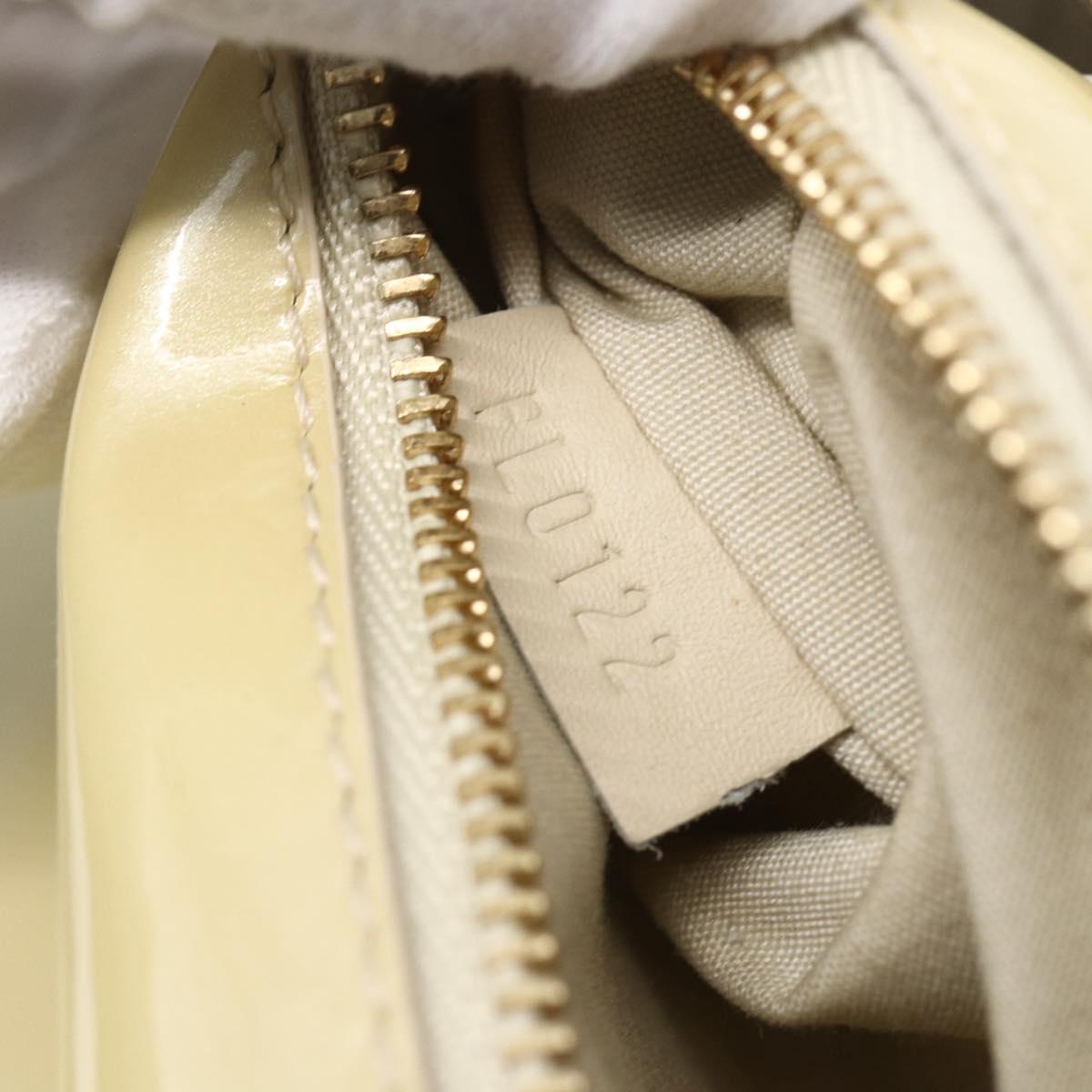 LOUIS VUITTON Monogram Vernis Pochette Sobie Bag Broncorail M93489 Auth ep11027