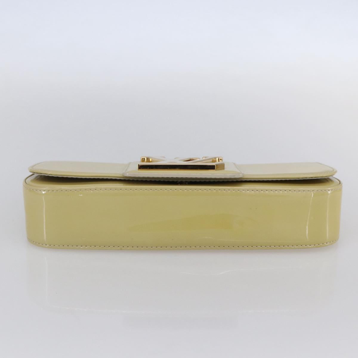 LOUIS VUITTON Monogram Vernis Pochette Sobie Bag Broncorail M93489 Auth ep11027A
