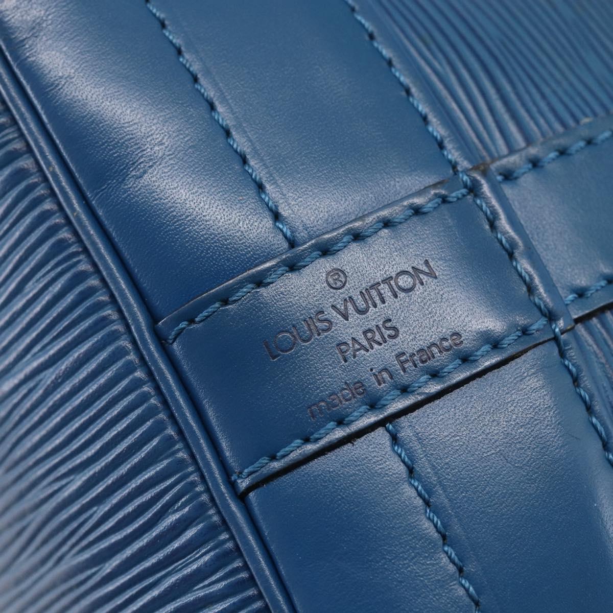 LOUIS VUITTON Epi Noe Shoulder Bag Toledo Blue M44005 LV Auth ep11028