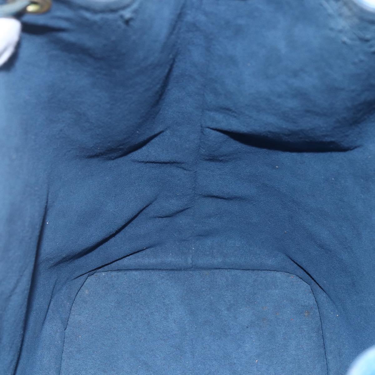 LOUIS VUITTON Epi Noe Shoulder Bag Toledo Blue M44005 LV Auth ep11028