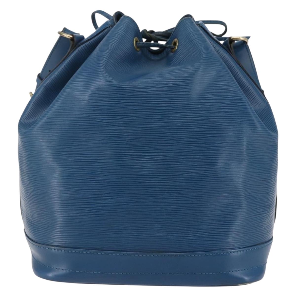 LOUIS VUITTON Epi Noe Shoulder Bag Toledo Blue M44005 LV Auth ep11028