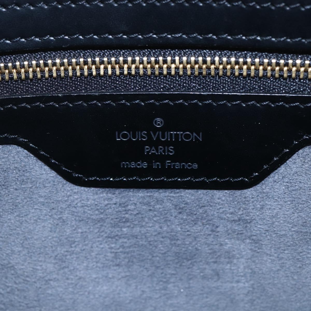 LOUIS VUITTON Epi Sorbonne Business Bag Black M54512 LV Auth ep11032