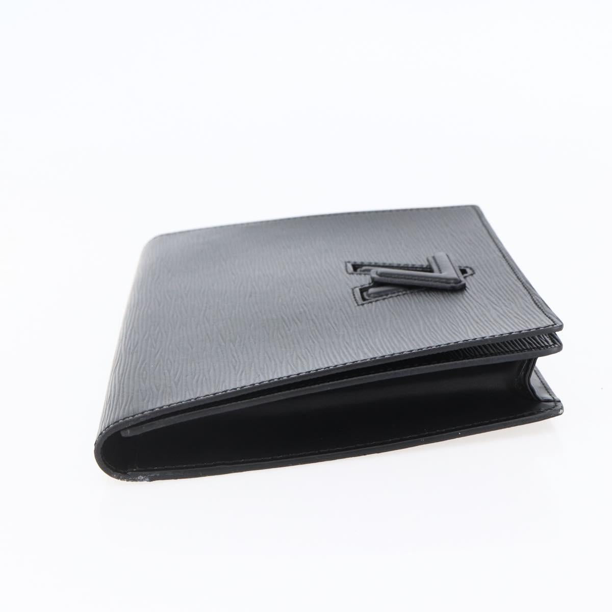 LOUIS VUITTON Epi Trapeze Clutch Bag Black M80165 LV Auth ep11036