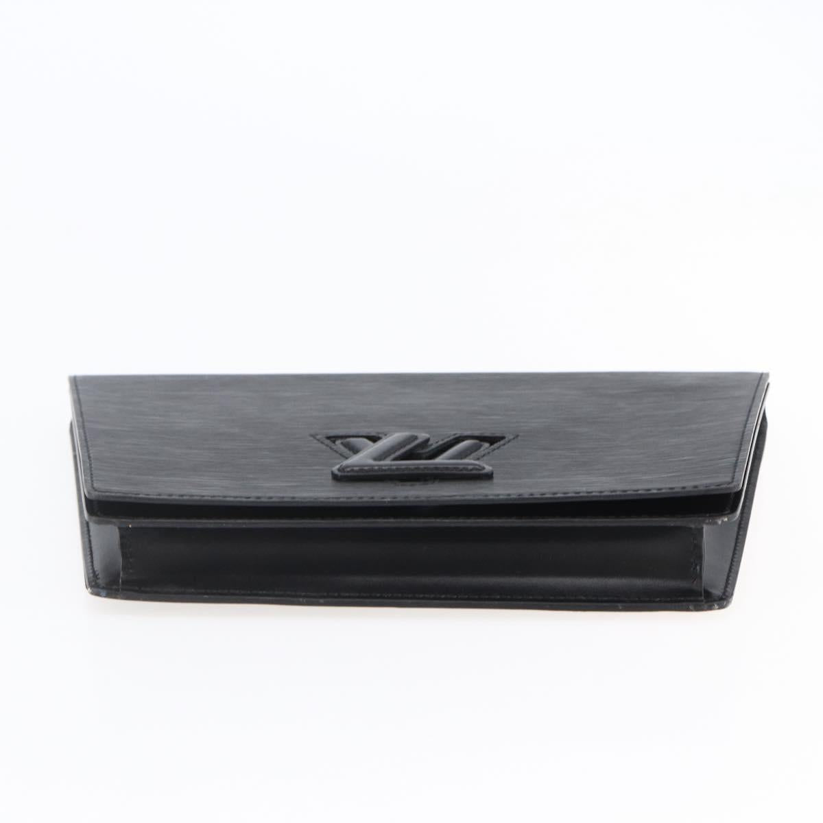 LOUIS VUITTON Epi Trapeze Clutch Bag Black M80165 LV Auth ep11036