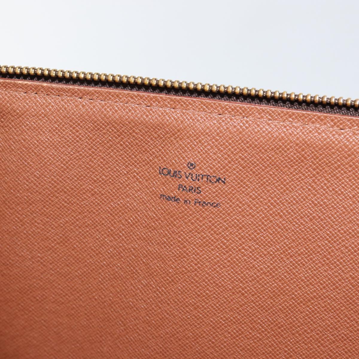 LOUIS VUITTON Monogram Posh Documents Briefcase M53457 LV Auth ep11038