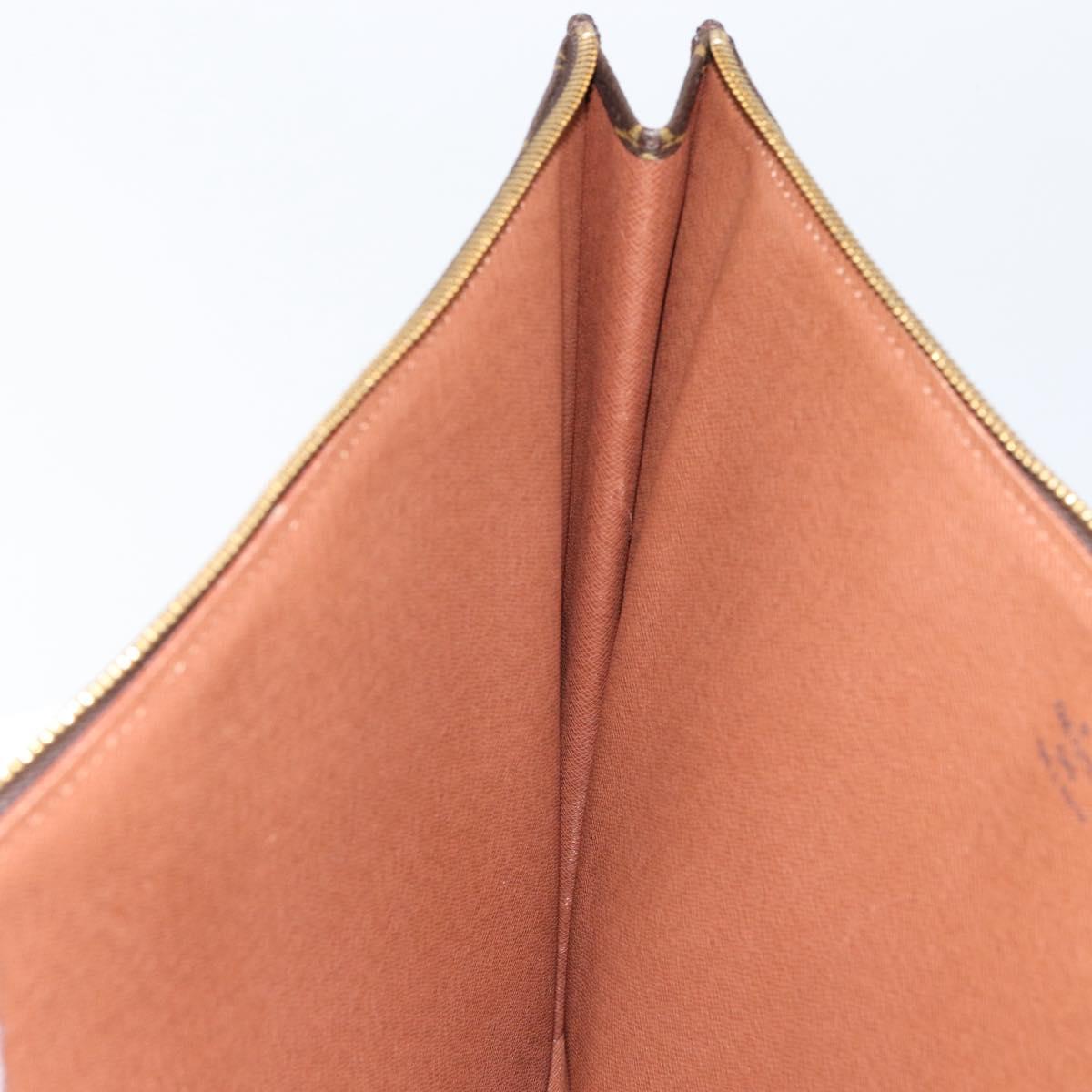 LOUIS VUITTON Monogram Posh Documents Briefcase M53457 LV Auth ep11038